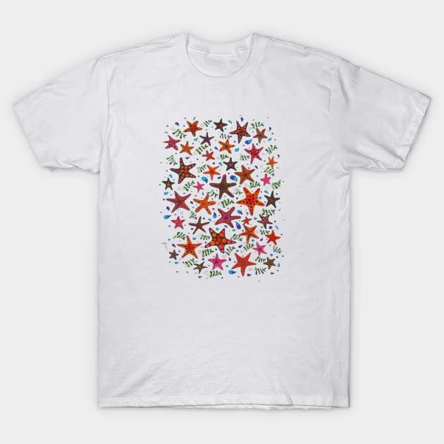 Stars of the Sea T-Shirt by Laughing Cat Designs